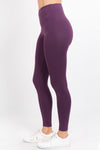 purple workout leggings