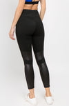 Wild Thing Active Faux Leather Moto Leggings