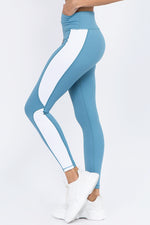 Color Story High Rise Color Block Active Leggings