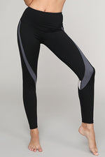 Curves with Confidence Striped Workout Leggings