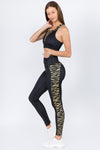 Find Your Wild Zebra Print Workout Set