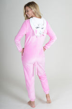 Plush Pink Unicorn Animal Onesie Pajama Costume