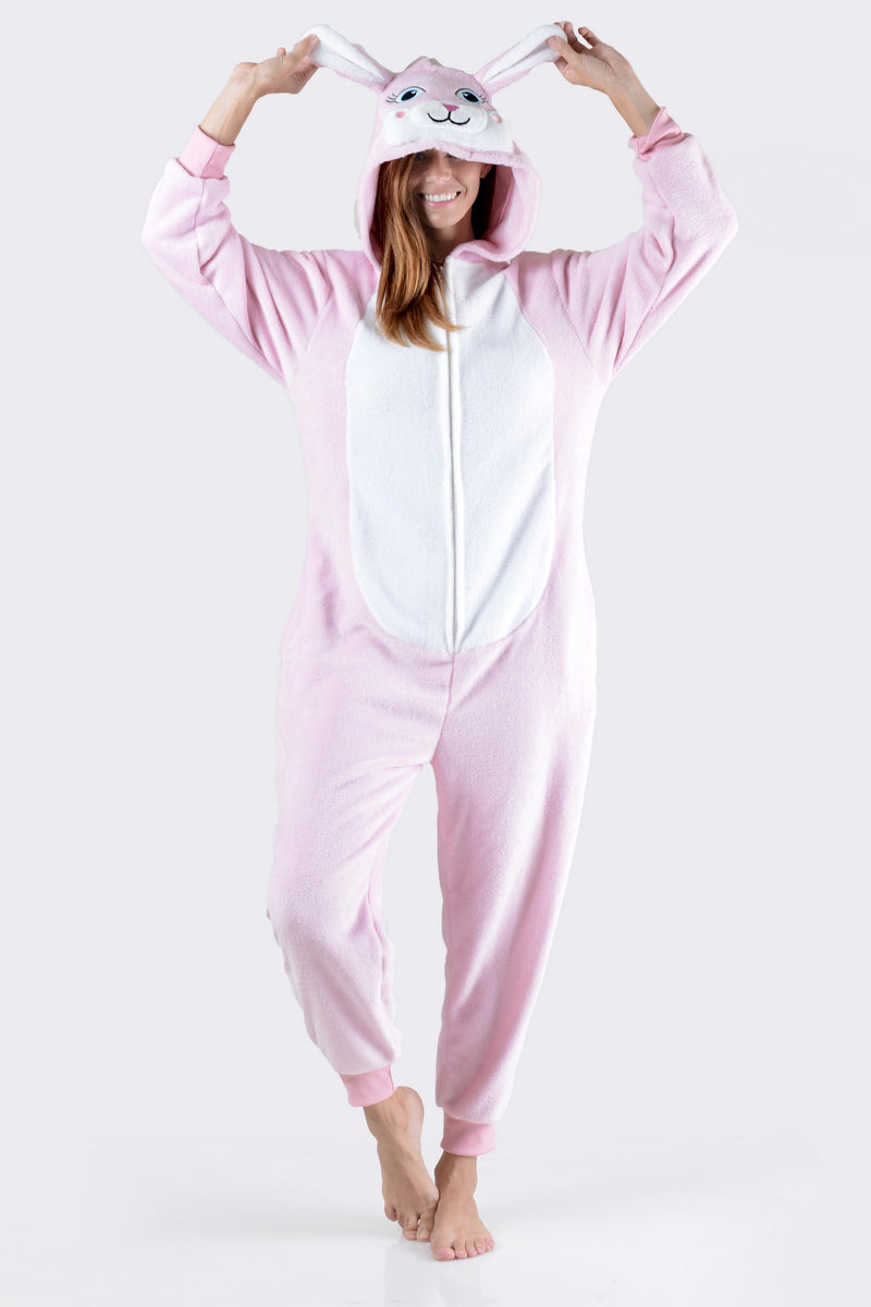 Plush Bunny Animal Onesie