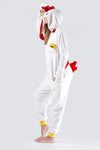 Plush Chicken Animal Onesie Pajama