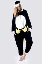 Plush Penguin Animal Onesie Pajama