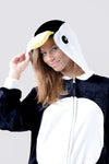 Plush Penguin Animal Onesie Pajama