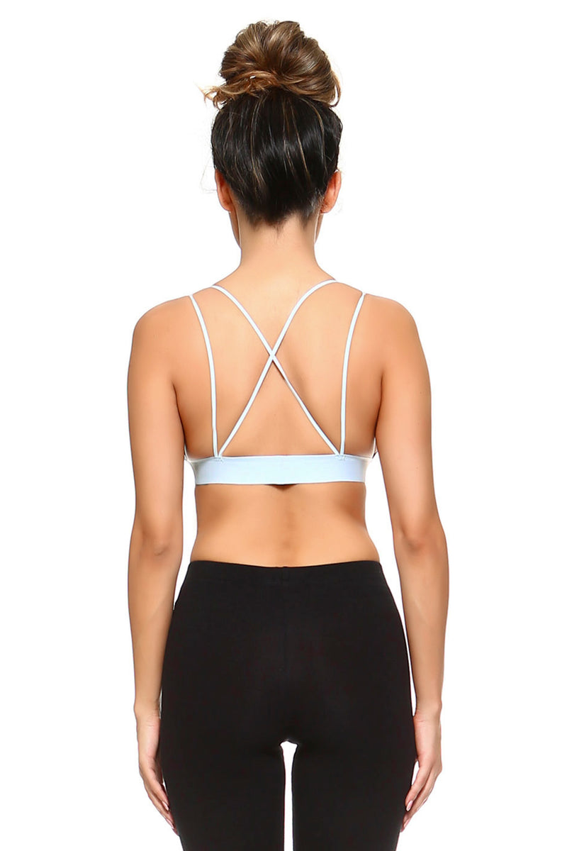 Perfectly Seamless Strappy Cross Back Bralette ICONOFLASH