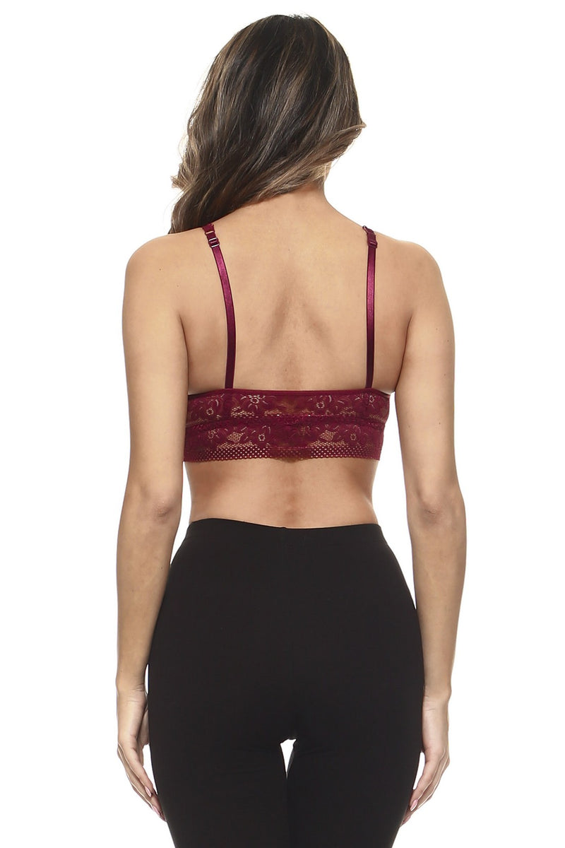 One Dance Lace Up Bralette