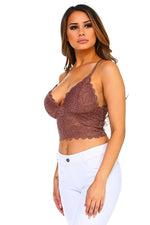 Sweetest Thing Lace V-Neck Bralette