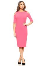 In From the Cold Midi Bodycon Dress