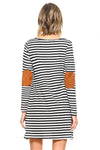 Patch Things Up Striped Dress