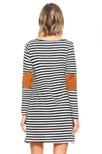 Patch Things Up Striped Dress
