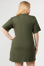 army green sundresses for plus size women