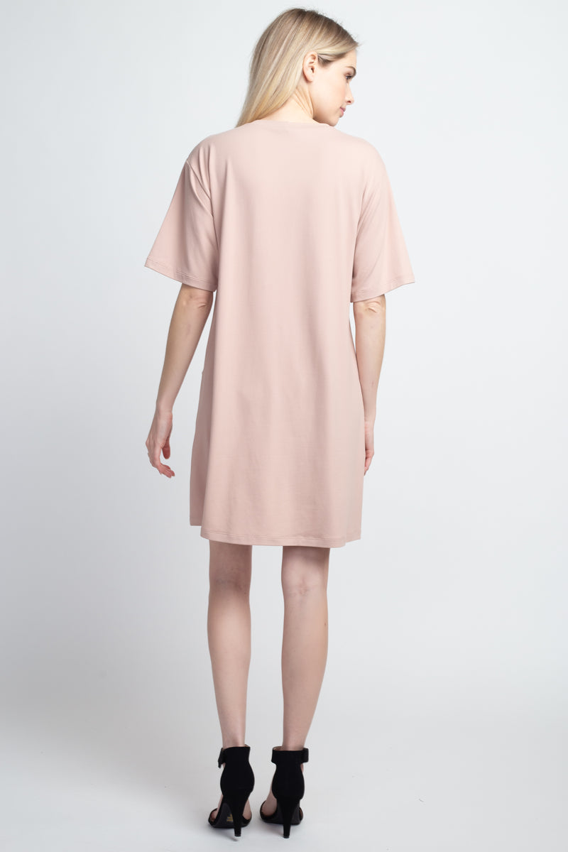 Day to Night Two Pocket T-Shirt Dress