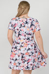 Plus Size Blooming Floral Blossom Dress