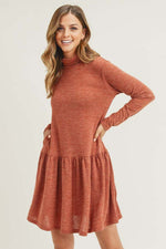 Chloe Turtleneck Sweater Dress