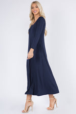 Essential Maxi Dress with Pockets