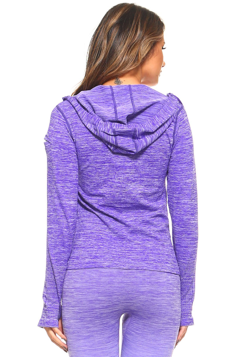 Active Space Dyed Performance Hoodie Jacket ICONOFLASH