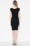 Ruched Side Bodycon Dress ICONOFLASH