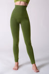 green control top leggings shapewear