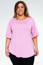 Plus Size Rhythm of Love Bell Sleeve Top