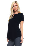 Trendsetter Keyhole Front Knit Top ICONOFLASH