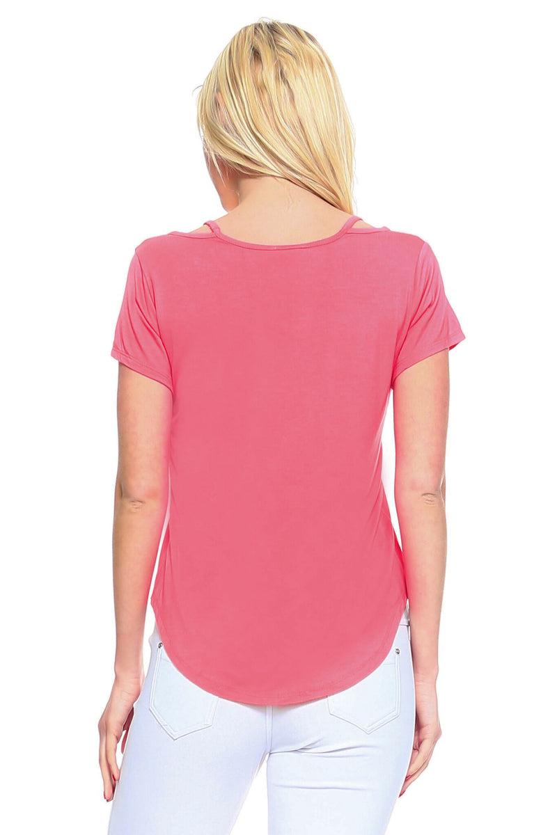 The Ashley Cut Out Tee ICONOFLASH