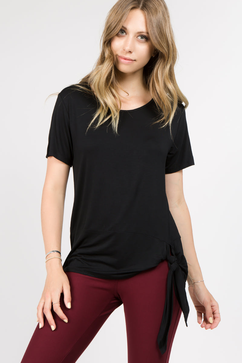 black short sleeve t-shirts for women 