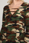 In Command Camo Long Sleeve Top