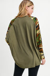 camouflage dolman tops