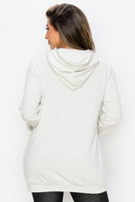 No Strings Attached Side Pocket Hoodie