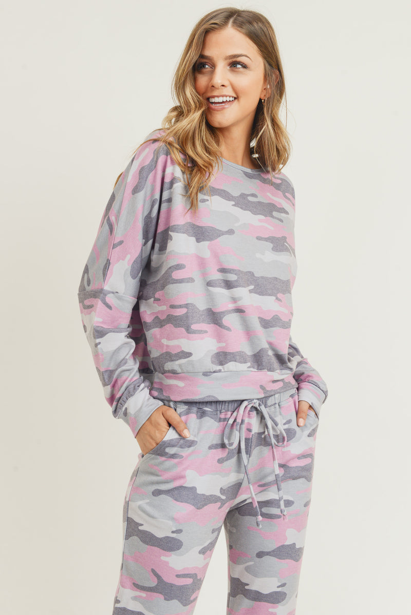 Relaxed Camo Print Set