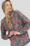 Camouflage Ops Washed Pocket Hoodie