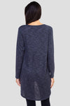 Surplice Wrap Tunic Sweater Top