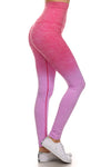 Athletic Space Dye Ombre Leggings ICONOFLASH