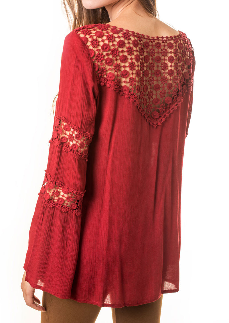 Give em' Bell Bohemian Tunic Blouse andree by unit